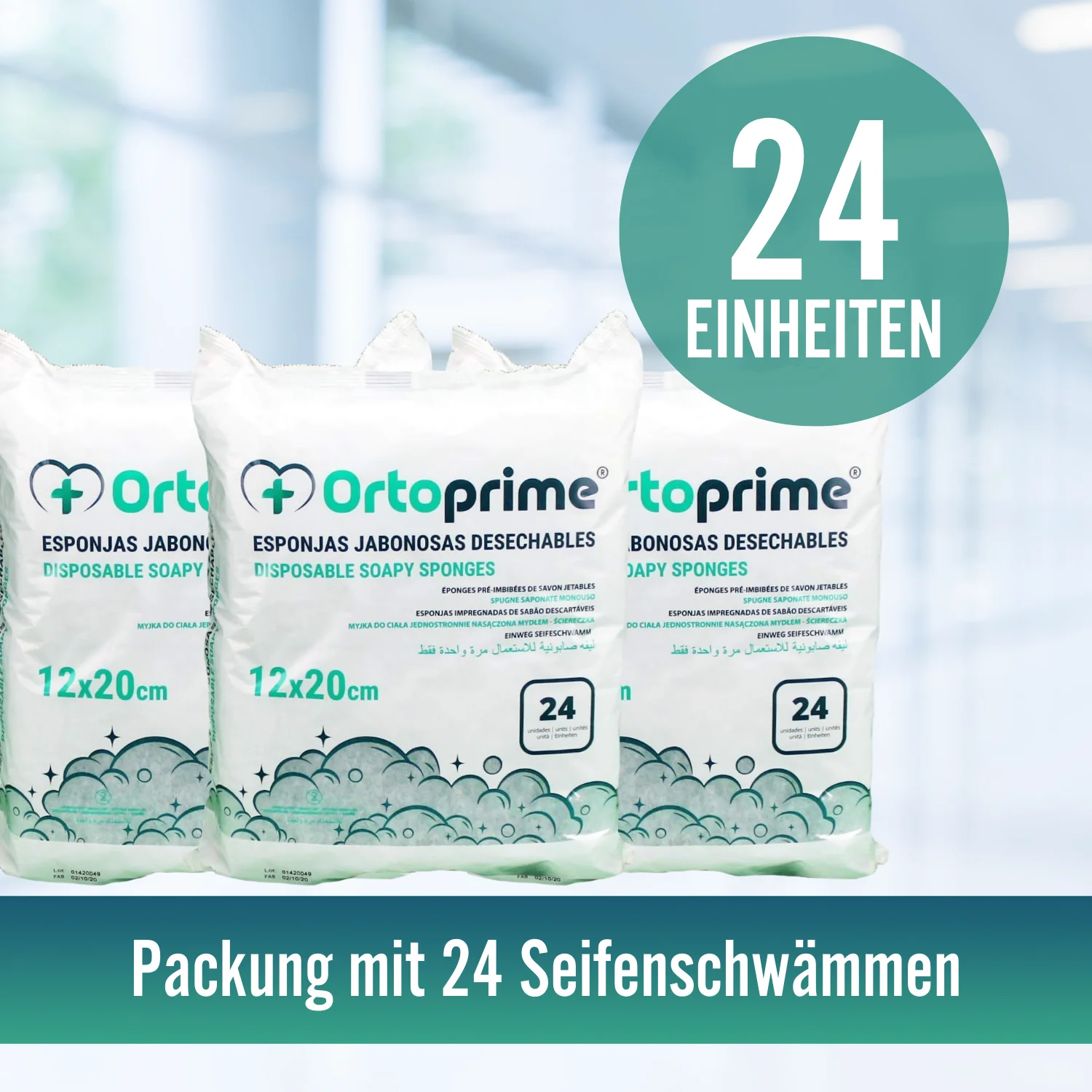 Einweg-Seifenschwämme, 24 Stück - Image 3