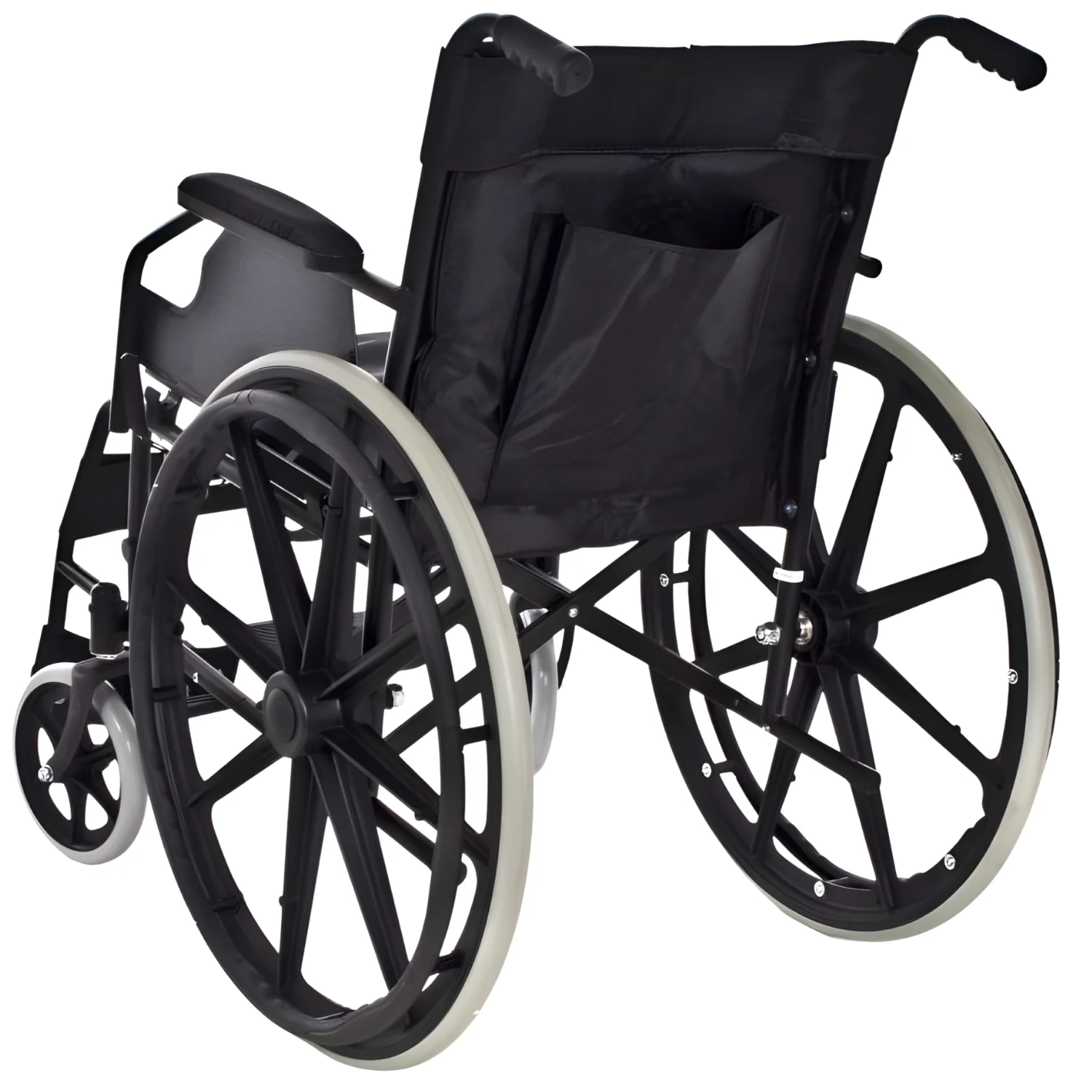 Faltstuhl Care+ - Faltbarer, selbstfahrender Rollstuhl aus Stahl - Image 4