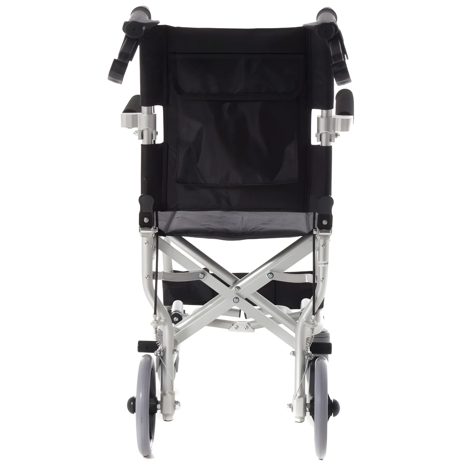Kleiner Super-SCHMALER Rollstuhl aus Aluminium | Perfekt zum Reisen - Image 4