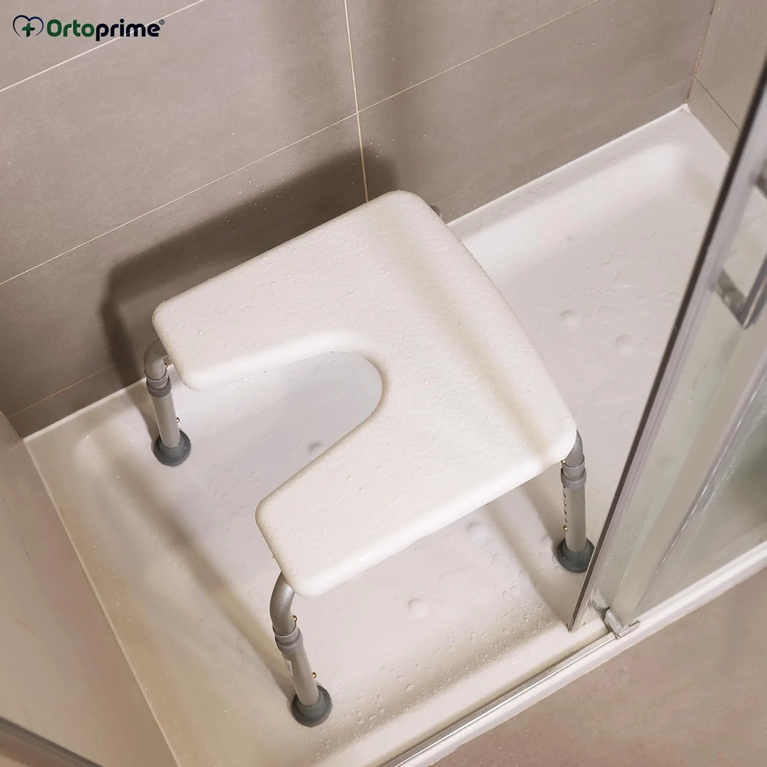 Orthopädischer U-förmiger Duschhocker | Verstellbar - Image 3