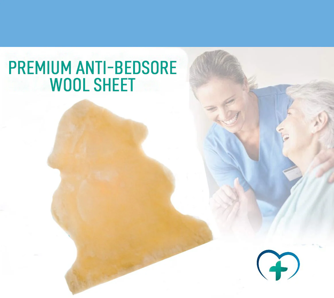 Premium Naturwoll-Antidekubitus-Bettlaken - Image 4