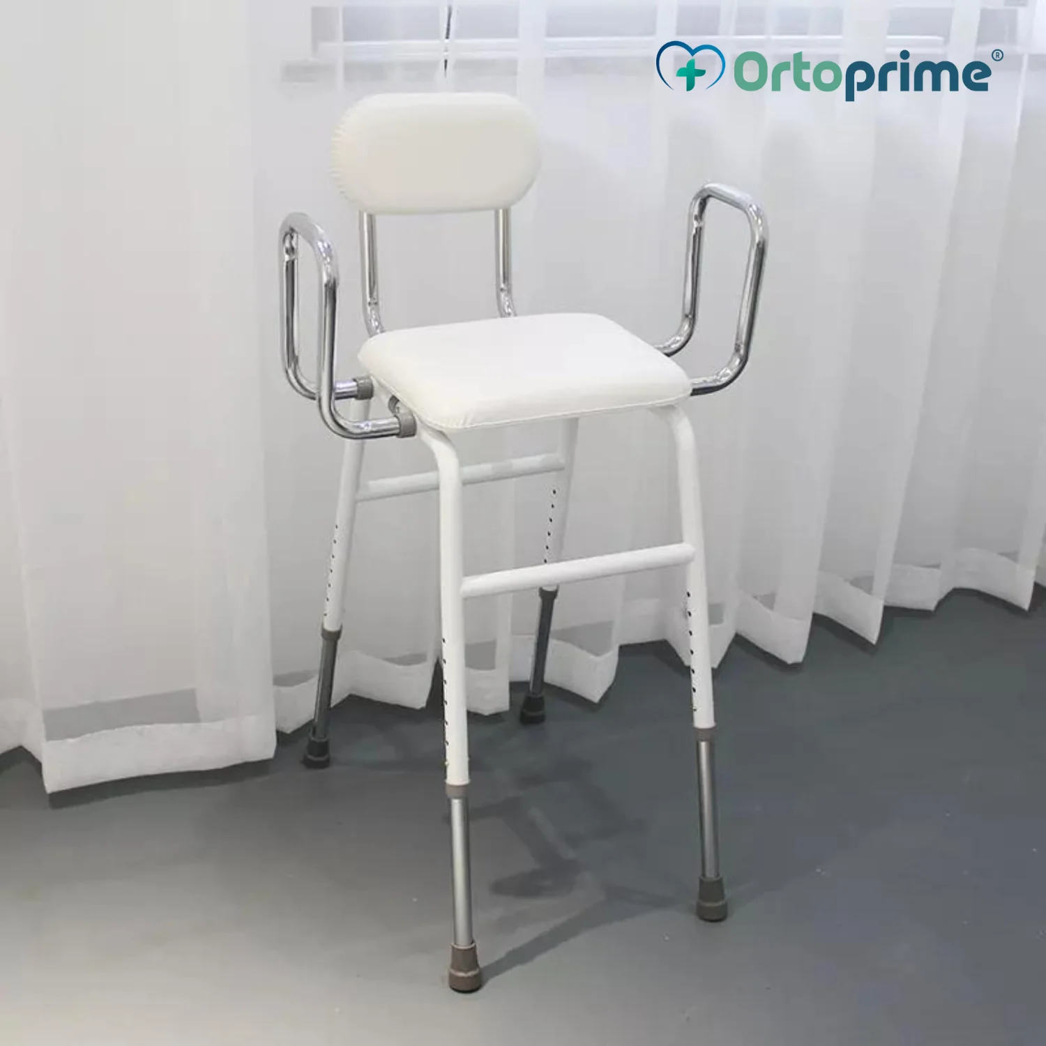 Unterstützender Stuhl mit Armlehnen | Höhenverstellbar - Image 7