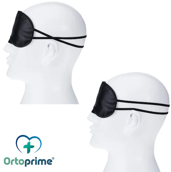 Verstellbare Schwarze Schlafmaske | Linderung von Müdigkeit - Image 3