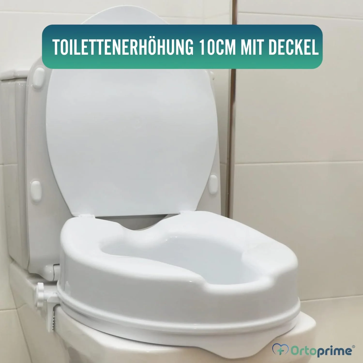 WC-Erhöhung mit Deckel 10 cm | Universal - Image 6