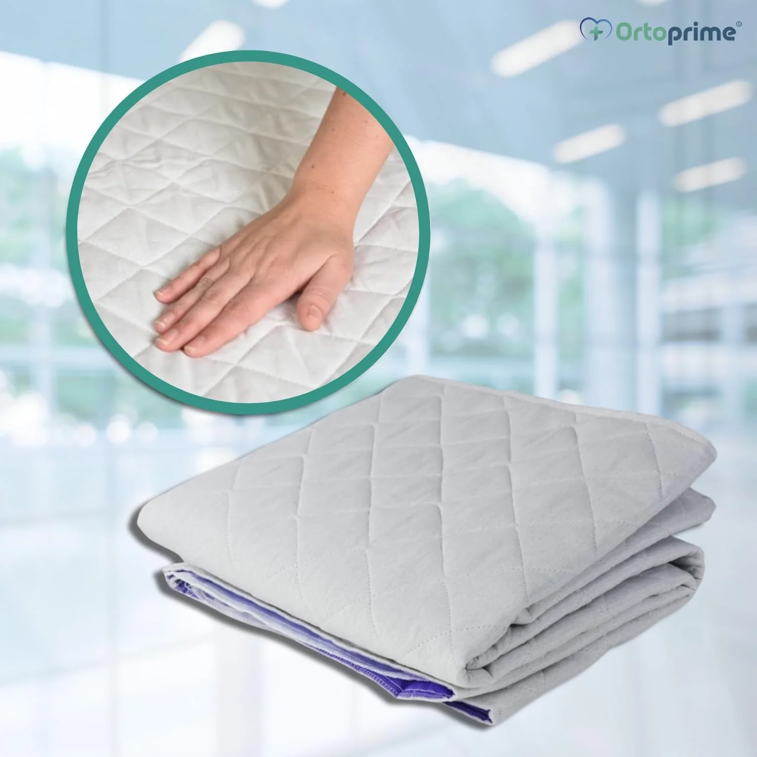 Wiederverwendbare Saugfähige Matratzenauflage für Bett 135 cm 4,65 Liter/m2 - Image 6