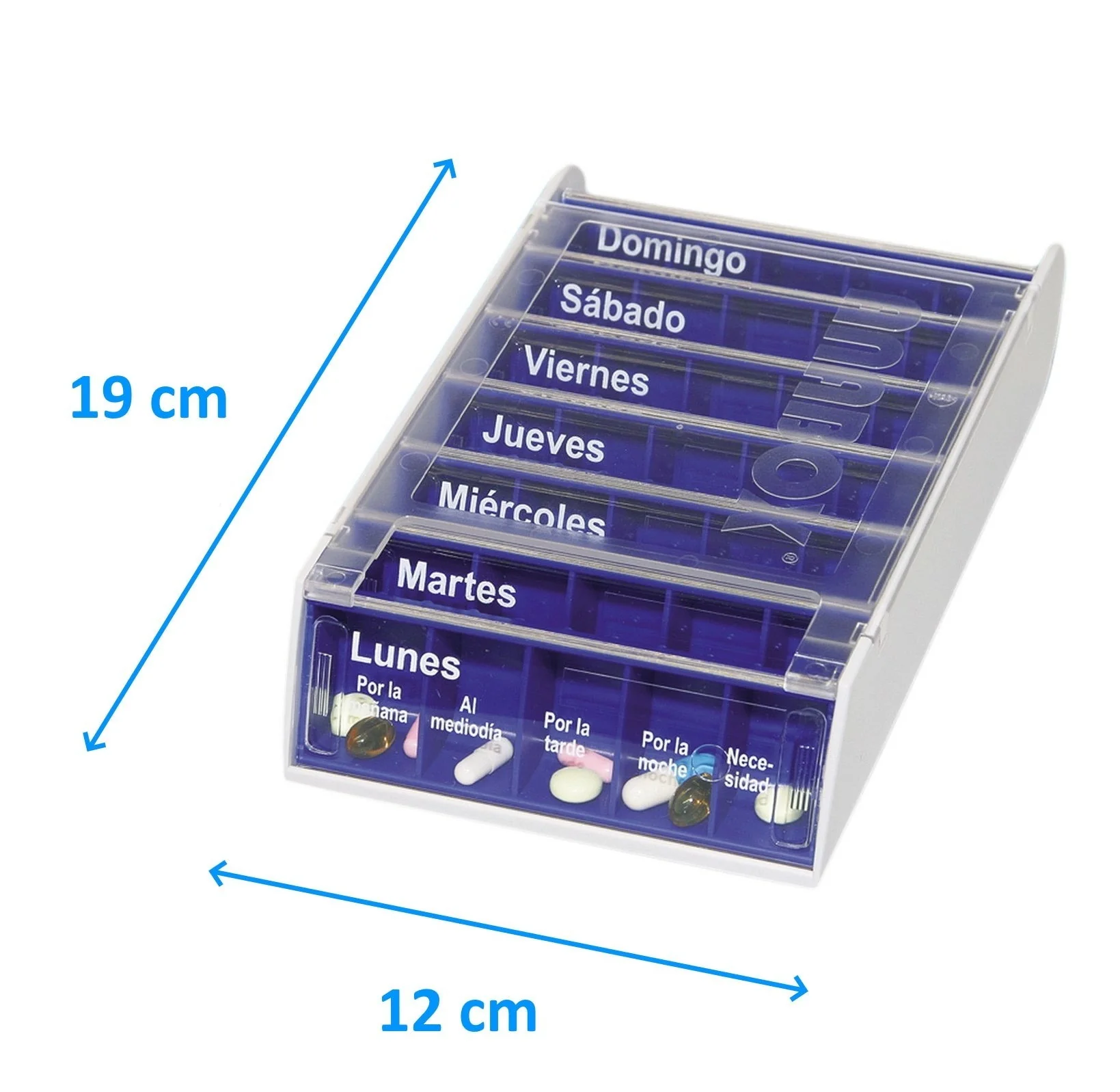 Wochenpillendosierer Blau - Image 3